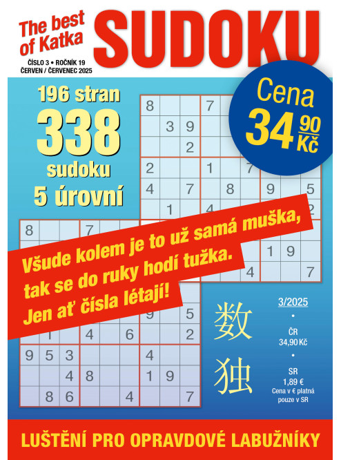 Roční předplatné Katka Best of Sudoku se slevou