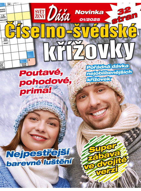 Roční předplatné Dáša Číselno-švédské křížovky se slevou