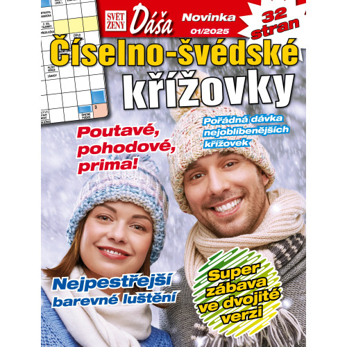 Roční předplatné Dáša Číselno-švédské křížovky se slevou