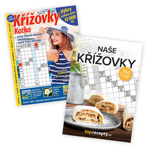 Roční předplatné Katka Křížovky + Naše křížovky