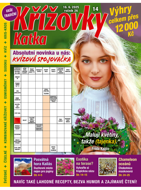 Roční předplatné Katka Křížovky se slevou