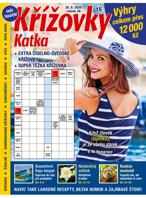 Roční předplatné Katka Křížovky se slevou