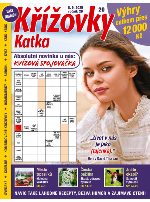 Roční předplatné Katka Křížovky se slevou