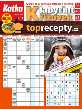 Katka Labyrint křížovek & toprecepty.cz
