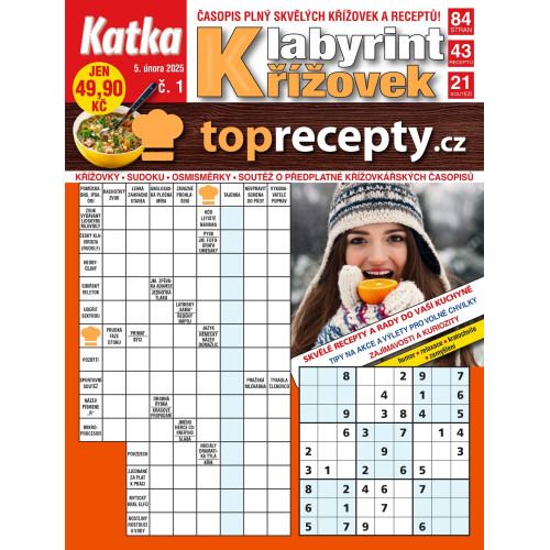 Roční předplatné Katka Labyrint křížovky se slevou