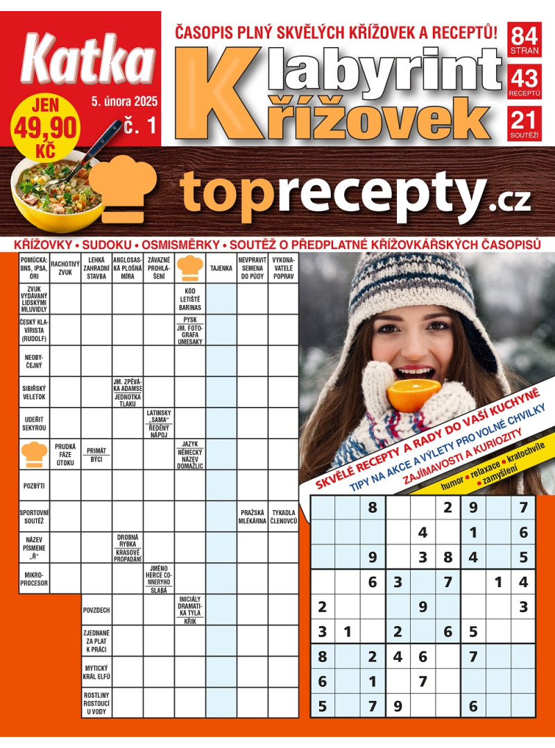 Roční předplatné Katka Labyrint křížovky se slevou