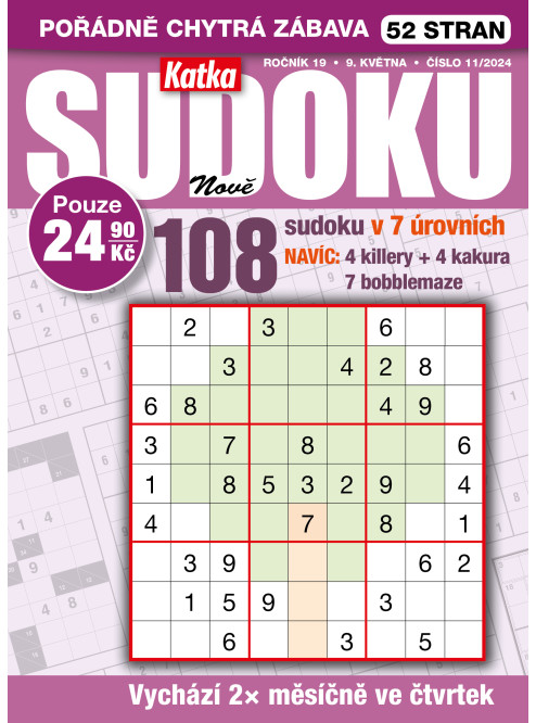 Roční předplatné Katka Sudoku se slevou