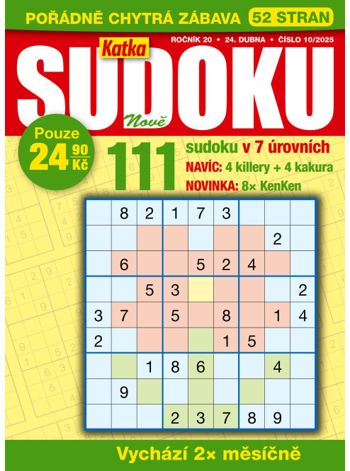 Roční předplatné Katka Sudoku se slevou