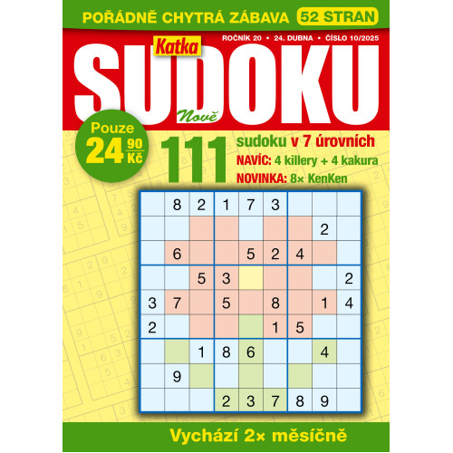 Roční předplatné Katka Sudoku se slevou