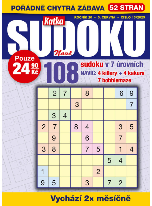 Roční předplatné Katka Sudoku se slevou