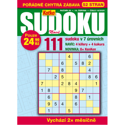 Roční předplatné Katka Sudoku se slevou