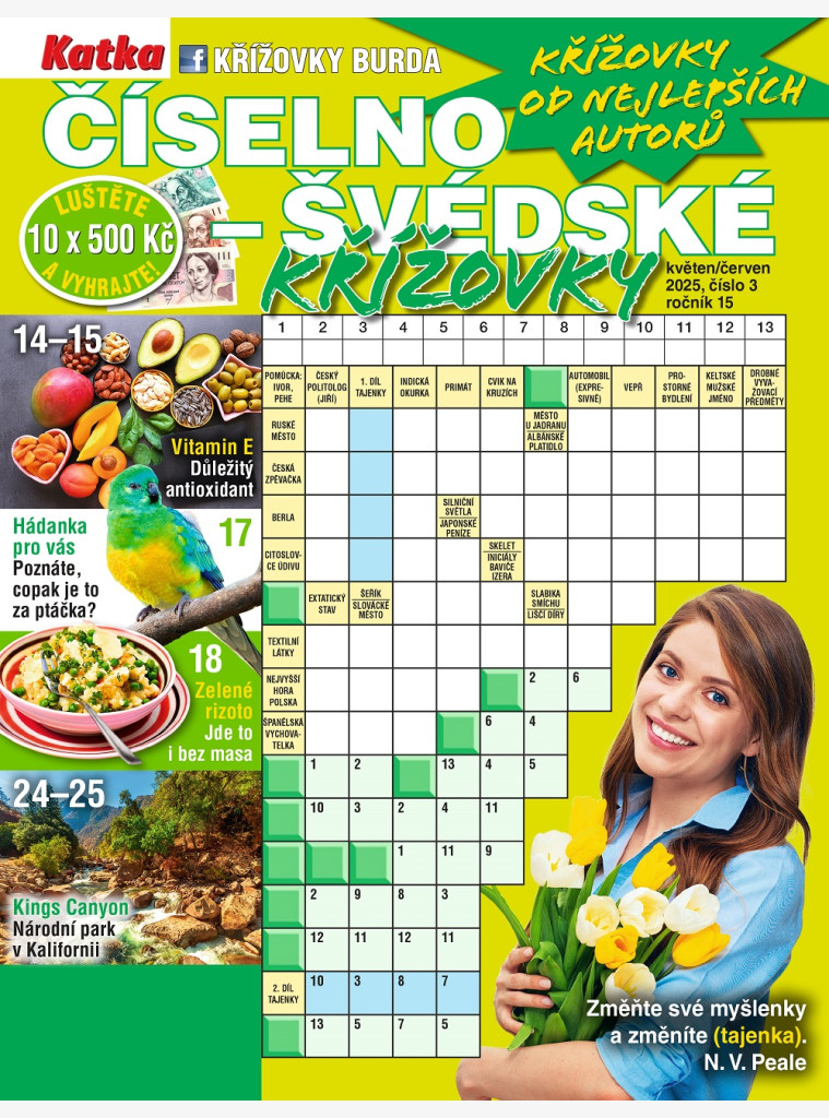 Katka Číselno-švédské křížovky Katka Číselno-švédské křížovky