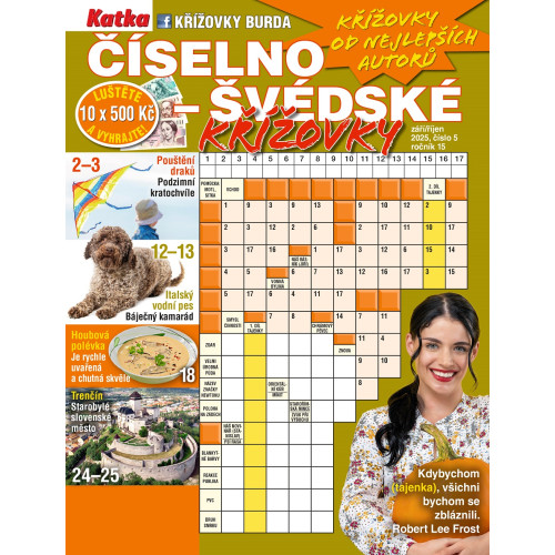 Roční předplatné Katka Číselno-švédské křížovky se slevou