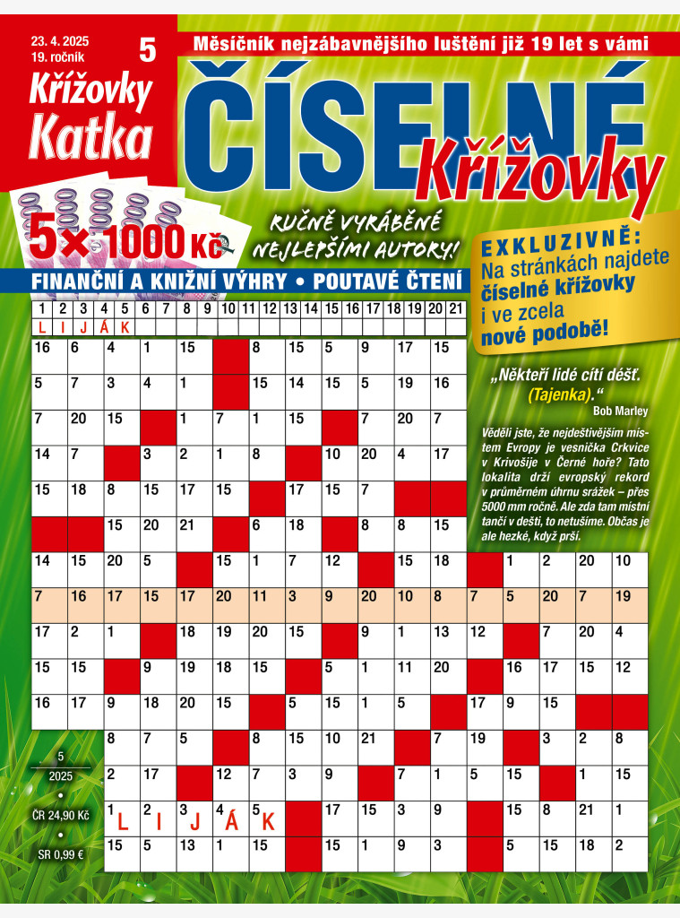 Katka Číselné křížovky