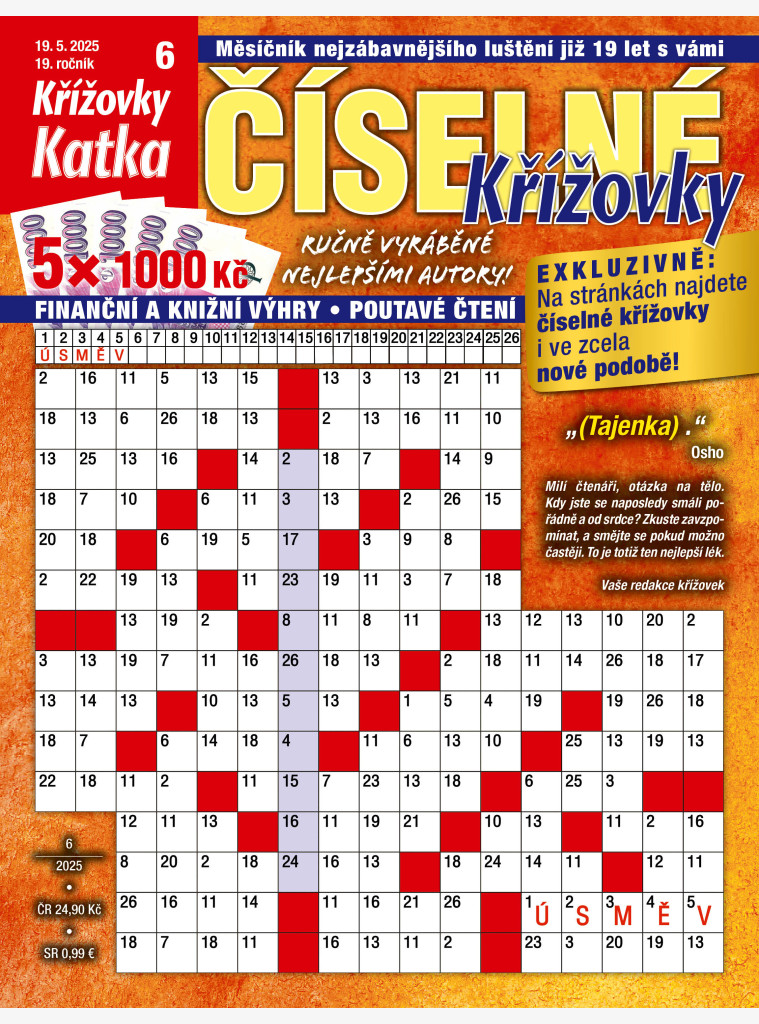 Katka Číselné křížovky Katka Číselné křížovky