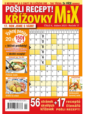 Pošli recept Mix křížovky