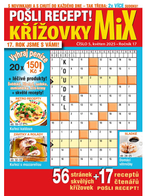 Pošli recept Mix křížovky
