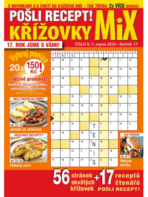 Pošli recept Mix křížovky