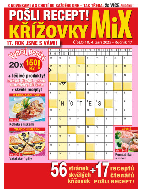 Pošli recept Mix křížovky
