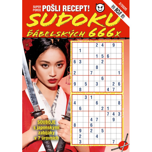 Roční předplatné Pošli recept Superporce Sudoku se slevou