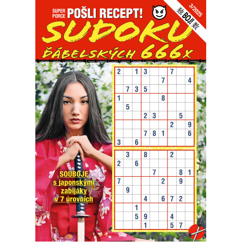 Roční předplatné Pošli recept Superporce Sudoku se slevou