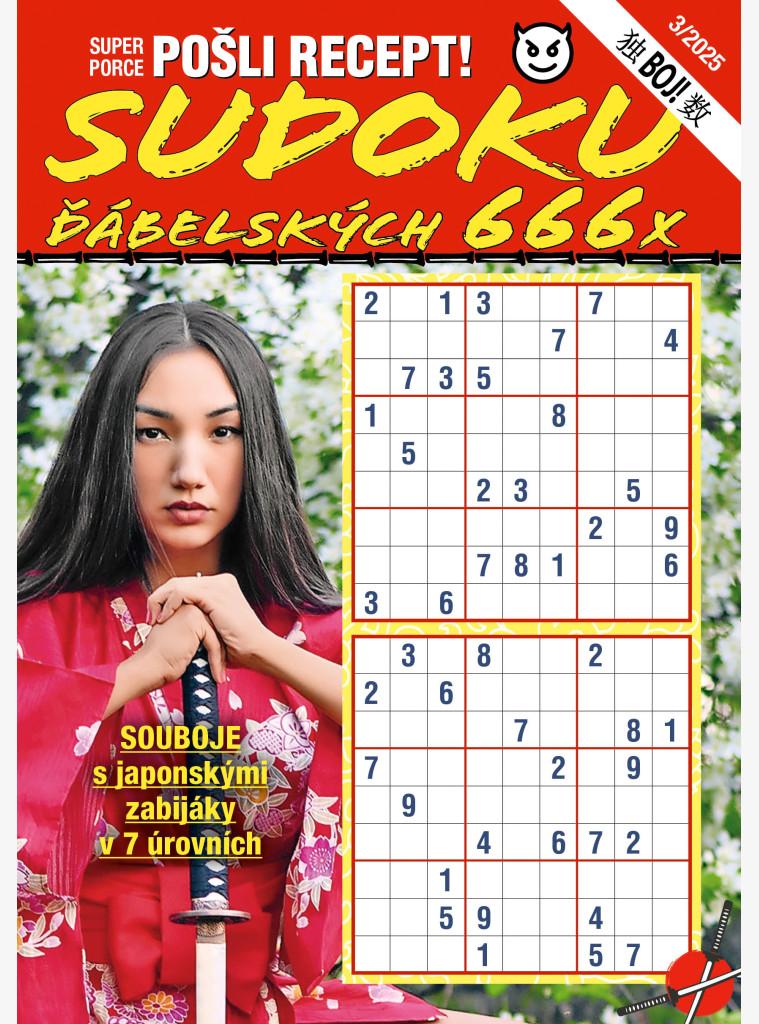 Pošli recept Superporce Sudoku Pošli recept Superporce Sudoku