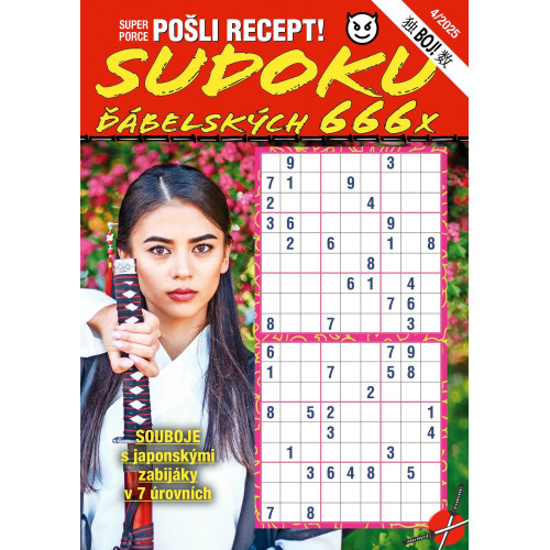 Roční předplatné Pošli recept Superporce Sudoku se slevou