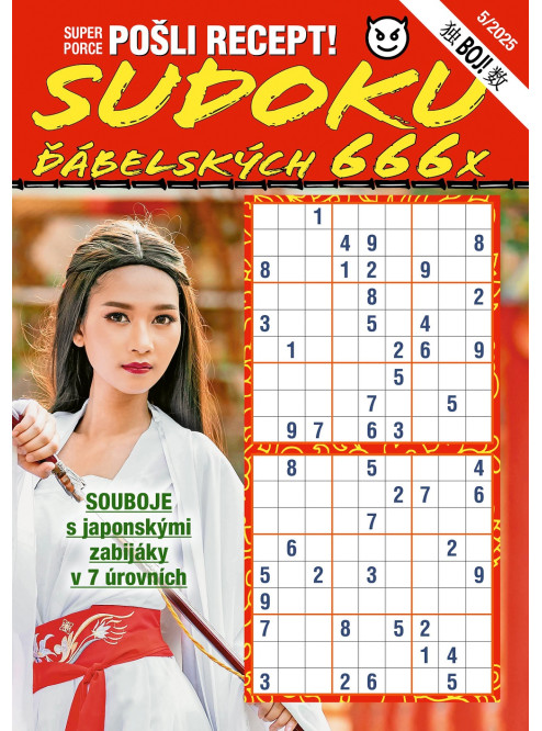 Roční předplatné Pošli recept Superporce Sudoku se slevou