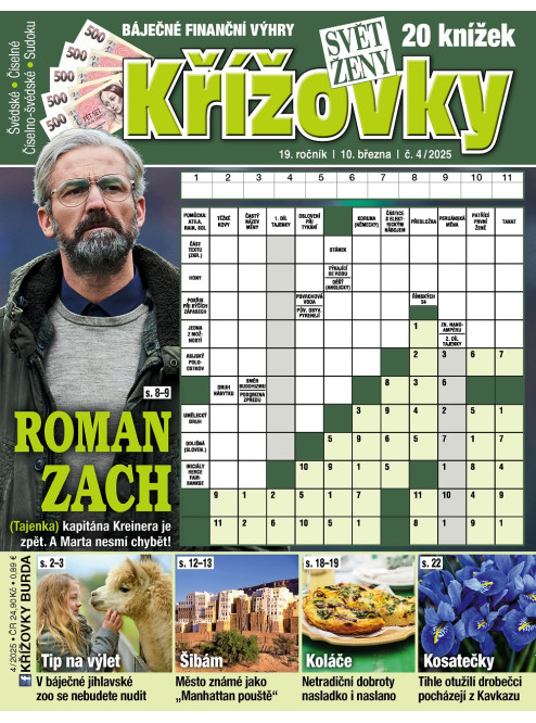 Roční předplatné Svět ženy Křížovky se slevou
