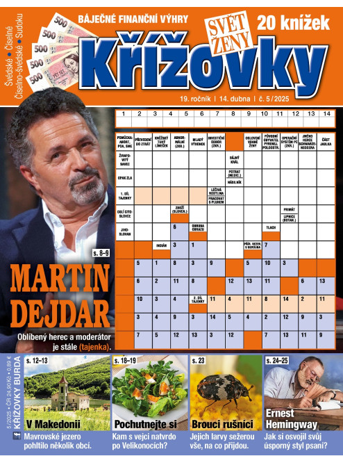 Roční předplatné Svět ženy Křížovky se slevou