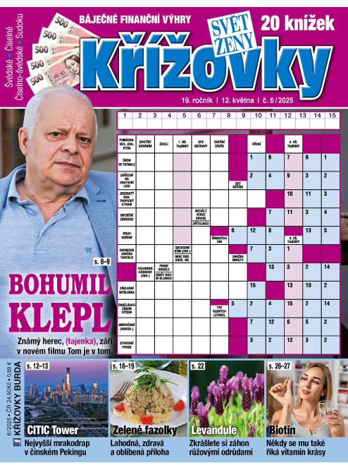 Roční předplatné Svět ženy Křížovky se slevou