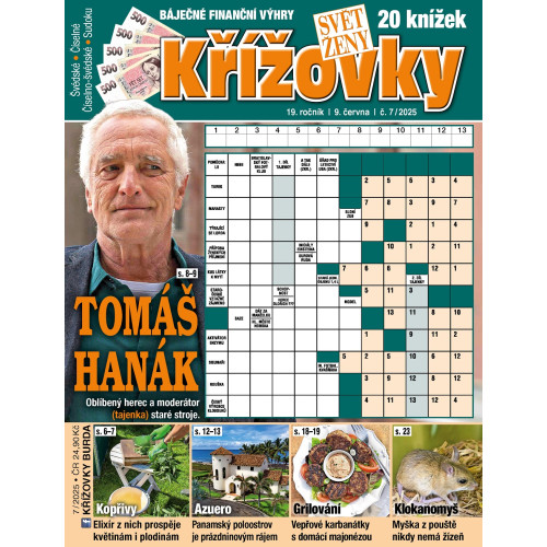 Roční předplatné Svět ženy Křížovky se slevou