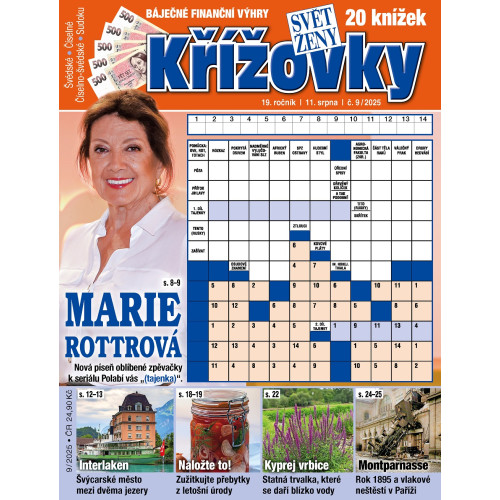 Roční předplatné Svět ženy Křížovky se slevou