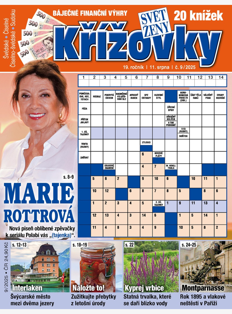 Svět ženy Křížovky Svět ženy Křížovky
