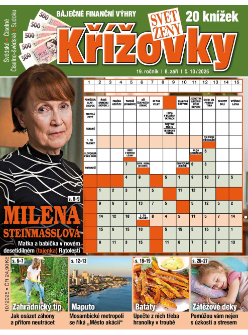 Roční předplatné Svět ženy Křížovky se slevou