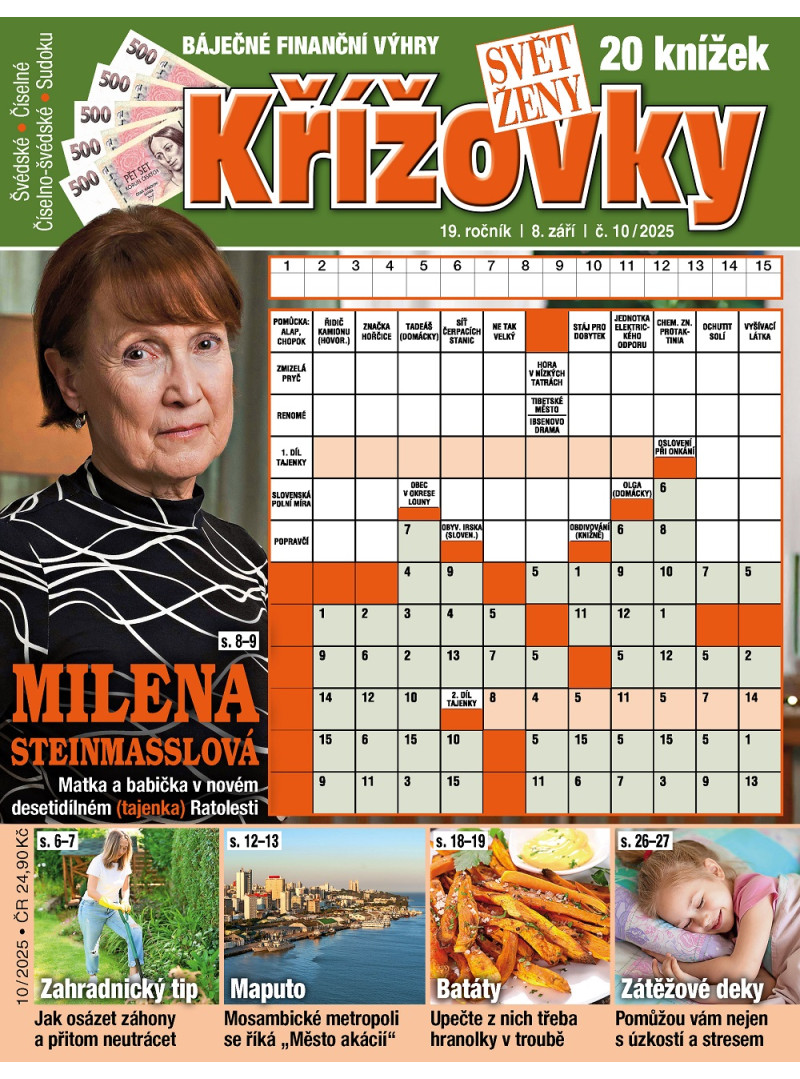 Roční předplatné Svět ženy Křížovky se slevou