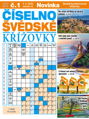 Svět ženy Číselno-švédké křížovky