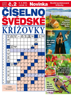 Svět ženy Číselno-švédké křížovky