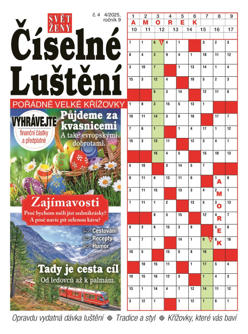 Roční předplatné Svět ženy Číselné Luštění se slevou