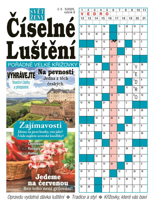 Roční předplatné Svět ženy Číselné Luštění se slevou