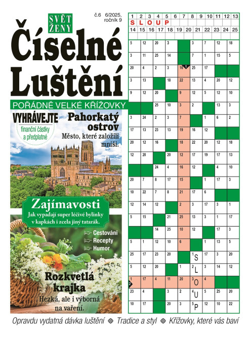Roční předplatné Svět ženy Číselné Luštění se slevou