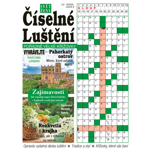 Roční předplatné Svět ženy Číselné Luštění se slevou