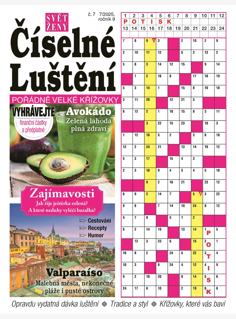 Svět ženy Číselné Luštění Svět ženy Číselné Luštění
