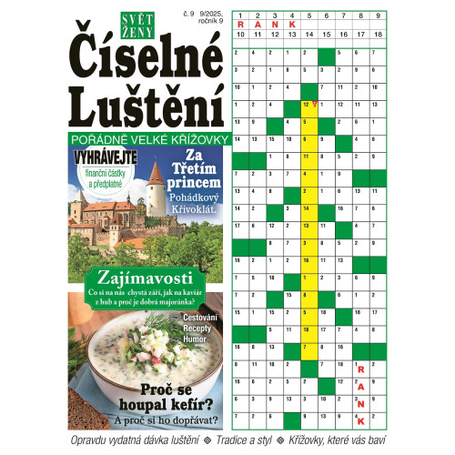 Roční předplatné Svět ženy Číselné Luštění se slevou
