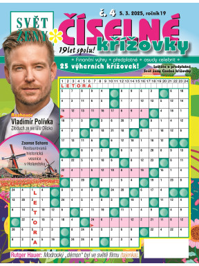 Svět ženy Číselné křížovky