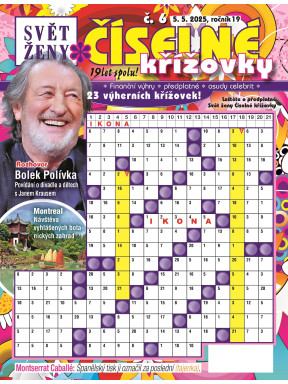 Svět ženy Číselné křížovky