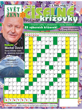 Svět ženy Číselné křížovky