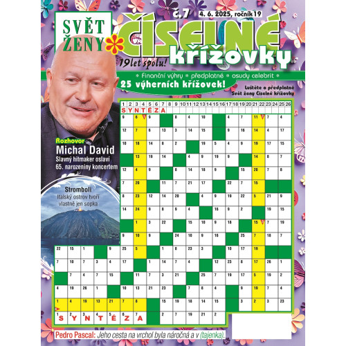Roční předplatné Svět ženy Číselné křížovky se slevou