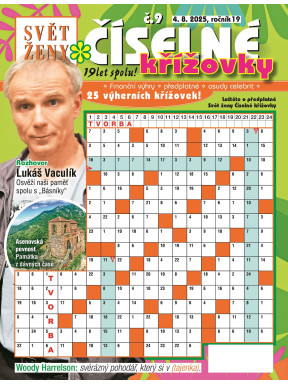 Svět ženy Číselné křížovky