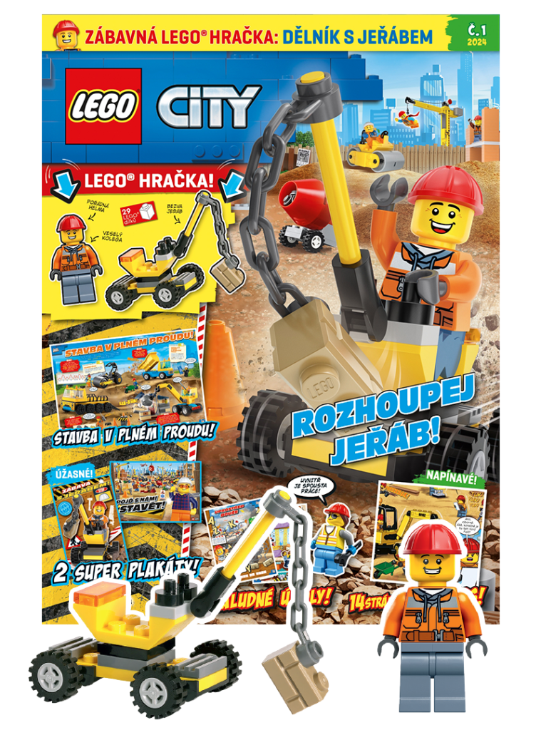 AKTUÁLNÍ VYDÁNÍ LEGO® City 01/2024
